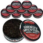 Smokey Mountain Snuff 10 Can Box (Straight) by Smokey Mountain