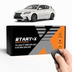 Start-X Remote Starter Kit for Lexus CT 200h (2011, 2012, 2013, 2014, 2015, 2016, 2017), HS 250h (2010-2012) Vehicles | Push-to-Start Ignition | Plug & Play Install | Zero Wire Splicing