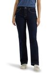 Riders by Lee Indigo Women's Petite Classic Fit Straight Leg Jean, Dark, 10 Petite