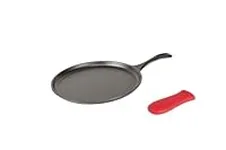 Lodge Cast Iron Round Griddle with 