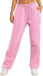 AUTOMET Women's Wide Leg Sweatpants