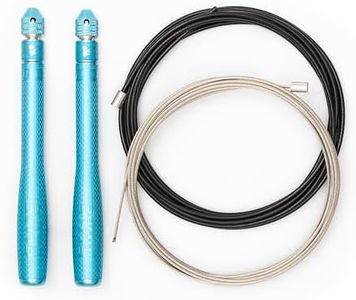 Elite Jumps Bullet COMP® Jump Rope - Speed Jump Rope for Double Under WOD Training - High Performance Professional Speed Rope for Training and Fitness - Lightweight & Durable Skip Rope for Workout