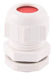 SWA Pack of 10 White Nylon Cable Glands, suitable for 6-12mm, M20 thread