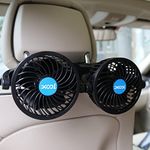 XOOL Electric Car Fans for Rear Sea