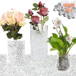 10000 Water Beads, Clear Jelly Water Gems Water Gel Jelly Balls Vase Filler Beads for Floating Candles Making, Wedding Party Decoration Centerpiece, Festive Floral Decoration Flower Arrangement