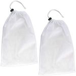 U.S. Pool Supply Replacement Pool Jet Vacuum Bag, 2 Pack - Universal Fit Leaf and Debris Collection Bags - Also Fits VC-358 Deluxe Jet Pool Vacuum Underwater Cleaner - Pool Maintenance