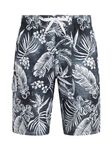 Kanu Surf Men's Standard Wade Swim Trunks (Regular & Extended Sizes), Wade Black, 2X