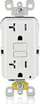 Leviton GFCI Outlet, 20 Amp, Self T