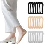 No Show Liner Socks Women Ultra Low-cut Thin Invisible Socks Non-Slip Footies for Flats High Heels Hidden Loafer