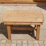 STAFFORDSHIRE GARDEN FURNITURE | WOODEN GARDEN FURNITURE | PREMIUM WOODEN COFFEE TABLE | DELIVERED FULLY ASSEMBLED FURNITURE