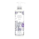 Woods of Windsor Body Lotion, Floral Body Moisturiser for Women with Notes of Patchouli and Musk, Fast Absorbing Body Cream to Help Soften and Moisturise Skin, Lavender Scent 250ml