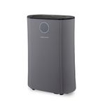Morphy Richards PureFresh 12L/Day Dehumidifier, 24m2, Laundry Mode, Extra Long 2m Cord, HEPA Carbon Filter, Low Noise, Premium Air Flow, Touch Control, Smart Function, Defrost, Air Purifier, 185w