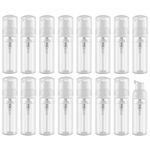 Foraineam 16 Pack 50 ml Foam Dispenser Bottle Plastic BPA Free Refillable Mini Foaming Soap Dispenser Pump Bottles