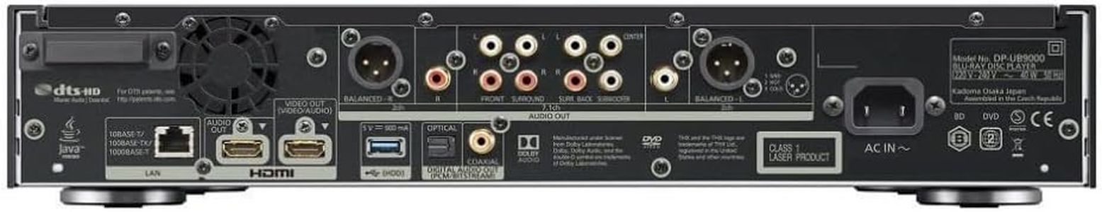 Panasonic DP-UB9000 4K Ultra HD Multi-Region Blu-ray Player – WiFi, Dolby Vision, Twin HDMI