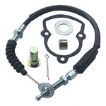 KIPA Rear Brake Cable Kit For YAMAHA YFS200 Blaster 200 ATV 1988-2001 (Not Fit fit for a +4" extended swingarm)