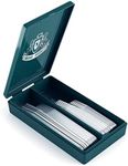 36 Premium Metal Collar Stays in a Plastic Box, Order the Sizes You Need (2.2", 2.5", 2.75" & 3")