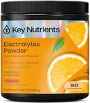 Key Nutrients 90 Servings Electrolytes No Sugar - Electrolyte Powder Packets - Electrolyte Powder - Hydratation Mix - Hydration Powder Lemonade Electrolyte Drink Mix - No Calories, Gluten Free Electrolytes Powder - Keto Friendly, Non GMO, Made in USA