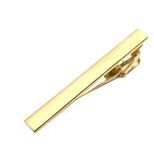 FATASH Men's Metal Tie Clip - Stylish and Minimalist Design - Suitable for Daily Work, Wedding, Business, and Formal Occasions - Great Gift for Men - Gold