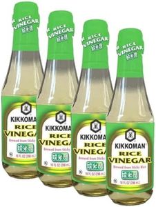 Kikkoman Rice Vinegar, 10 Fl Oz (Pack of 4)