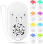 NOVUSOL White Noise Sound Machine 8 Soothing Sounds 9 Colors Night Light Memory Function Sleeping Relaxation Sleep Machines 3 auto Timer Adjustment for Baby Kids Adults