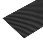 sourcing map 1 Pcs Carbon Fiber Sheet 200x300x1mm Matte Surface Pultruded Flat Carbon Fiber Board Plate Twill Weave Panel Sheet for Kites RC Airplane