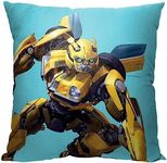 Northwest Transformers Pillow, 18" x 18", Bumblebee