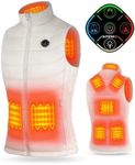 KOVNLO Heated Vest Women, 5 in 1 Sm