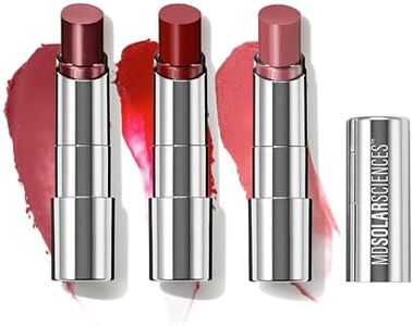 MDSolarSciences The Vivids Hydrating Sheer Lip Balm Trio SPF 30 | Tinted Sunscreen for Lips | Moisturizing Shea Butter, Avocado Oil & Vitamins E & C | Buildable Color, Vegan, Gluten-Free (0.45 Oz)