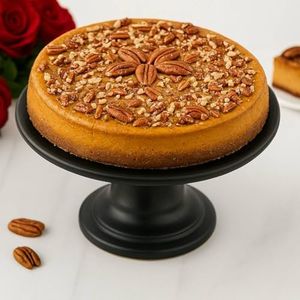 Andy Anand Sugar Free Pumpkin Pecan Cheesecake: Luxurious, Decadent Flavor You Won't Believe is Sugar Free. Fresh Baked, No Chemicals or Preservatives (2.4 lbs)