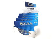 RIZLA KING SIZE SLIM BLUE - FULL BOX OF 50 BOOKLETS