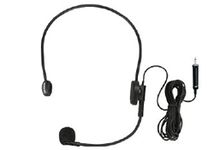 Ahuja Head band Microphone can be connected to the amplifier directly HBM-60CC with free Maxcord brand pin for connecting to laptop/PC