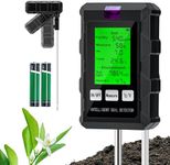 Wigearss 6 in 1 Digital Soil Moistu