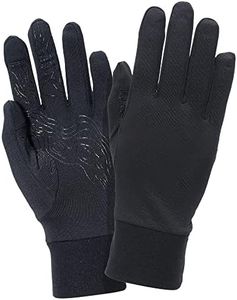 TrailHeads Running Gloves | Lightweight Gloves with Touchscreen Fingers - black (large)