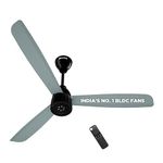 atomberg Renesa Enzel 1200mm BLDC Ceiling Fan with Remote | 5 star | Advance Air+ Technology | LED Speed Indicator | Low Noise | Sleek Design | Power Saving | 3 Year Warranty | Misty Teal