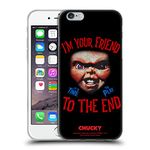 Head Case Designs Officially Licensed Child's Play Friend To The End Key Art Soft Gel Case Compatible With Apple iPhone 6 / iPhone 6s