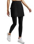 Womens 2 in 1 Skirted Leggings with