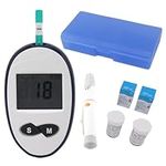 Blood Glucos Monitor Kit, Large Capacity Storage Grasp Health Status High Stability Blood Sugar Monitor for Home, High Accuracy Blood Sugar Test Kit with Test Strips