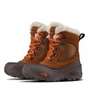 THE NORTH FACE Shellista Extreme, Unisex Kids’ Snow Boots, Brown (Dachshund Brown/Moonlight Ivory Ngw), 3 (36 EU)