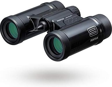 Pentax 61811 Binoculars UD 9x21 - Pink A Bright, Clear Field of View, a Compact, Lightweight Body with roof Prism, Fully Multi-Coated Optics Provides Excellent Image Performance, Black