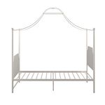 Little Seeds Monarch Hill Clementine Canopy Bed, Twin, Off White