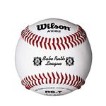 WILSON Sporting Goods Youth League and Tournament Baseballs, A1082, SST, Babe Ruth, Tournament (One Dozen), White