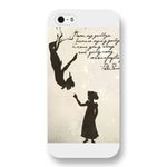 Customized White Disney Cartoon Peter Pan iPhone 5 5s case