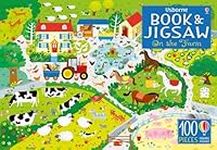 Usborne Book and Jigsaw On the Farm