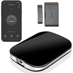 RAQUEL Smart Wi-Fi Garage Door Opener Remote, One Wireless Door Sensor, APP Control, Works with Amazon Alexa, Google Assistant, Siri, No Hub Required