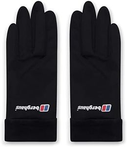 Berghaus Unisex Liner Insulated Touchscreen Compatible Gloves, Black, XS