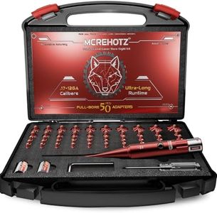 MCREHOTZ Green Laser Bore Sight Kit - Fast Zeroing for .17~12GA