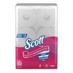 Scott 21227 3 ply Toilet Paper Tissue Roll, 12 Rolls, 300 Pulls/Roll (Total 3,600 Sheets)