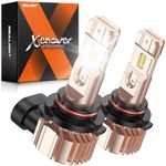SEALIGHT 9006 HB4 Fog Light Bulbs, 600% Bright HB4 Led Fog Lights, 6500K Cool White Strong Penetration, 50000HRS Lifespan Replacement Fog Light Bulbs, Non-polarity, Pack of 2