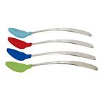 NUK 4 Piece Gerber Graduates Soft-Bite Infant Spoon with Silicone Tip
