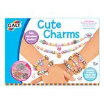 Galt Cute Charms - Creative Cases Necklace and Bracelet Making Kit - 300Plus Colourful Cute Animal Charms and Beads -Fun Craft Kits for Kids,Childrens Jewellery Making Activity Set - Ages 7 Years Plus